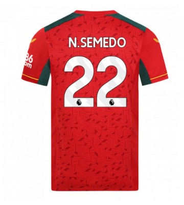Wolves Nelson Semedo #22 Bortatröja 2023-24 Kortärmad